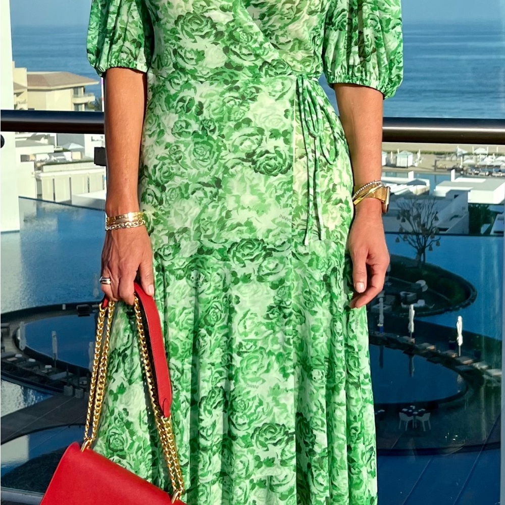 Ganni floral print dress - Picture 4 of 10
